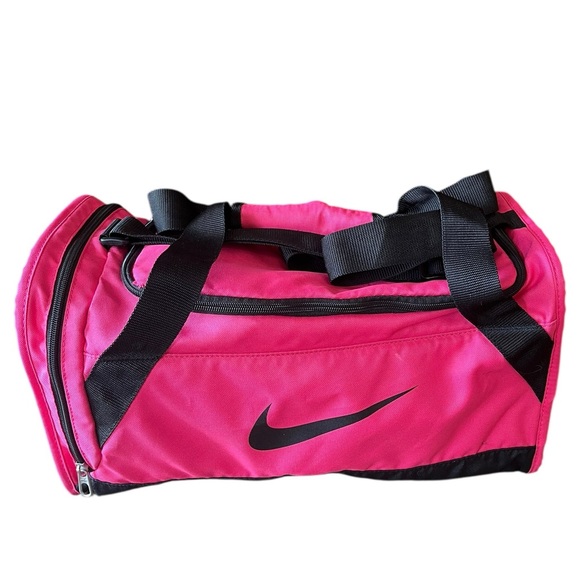 Nike Handbags - Nike Pink and Black Women's Duffel Bag